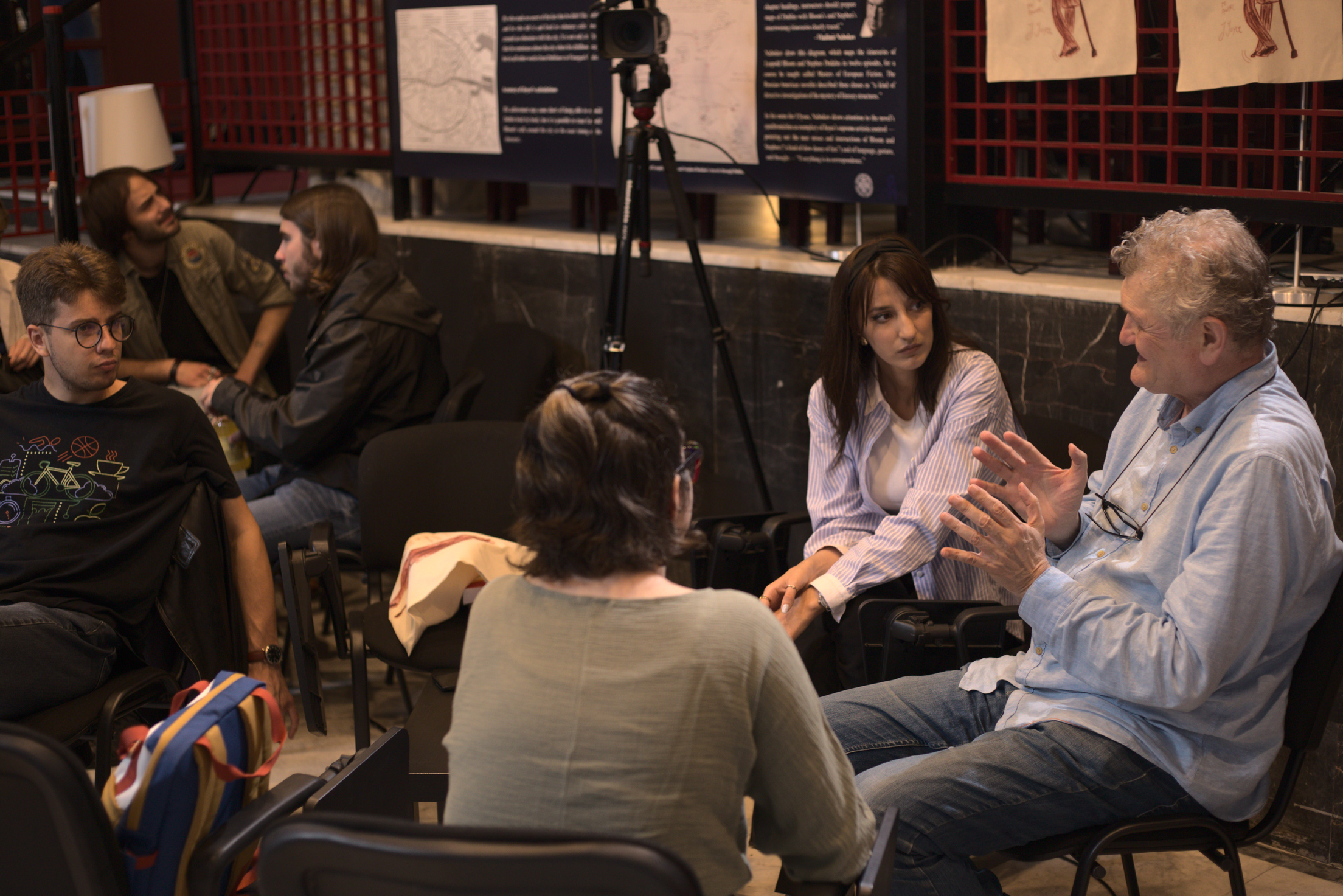 Belgrade Bloomsday Happening 2023 at the Alumni Media Production of the Faculty of Philology of the University of Belgrade